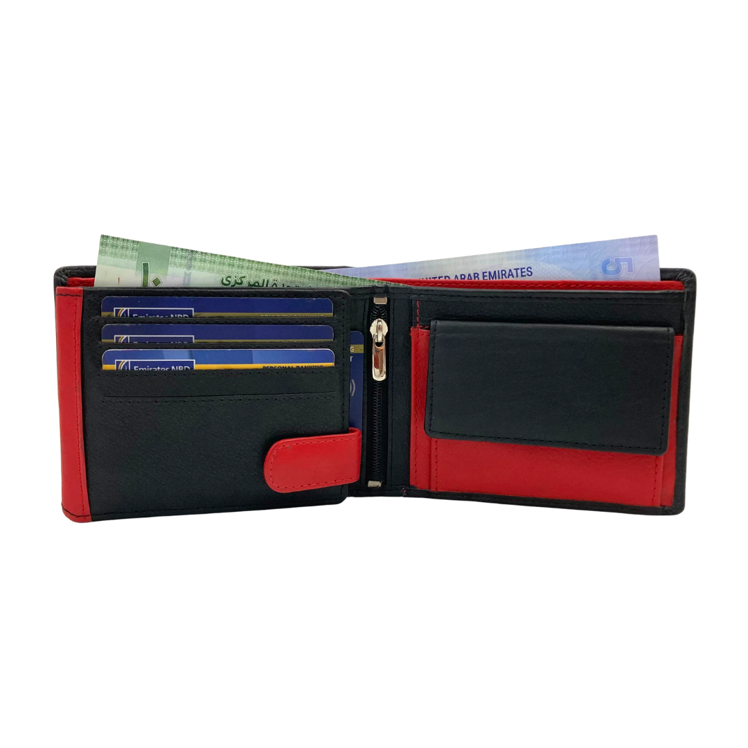Shield Collection Bi-Fold RFID Wallet # 4021C