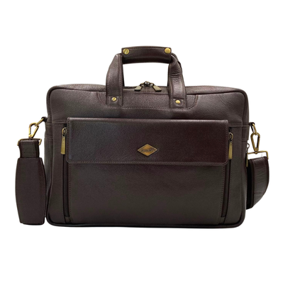 Expandable Leather Laptop Organiser Premium  # 2819