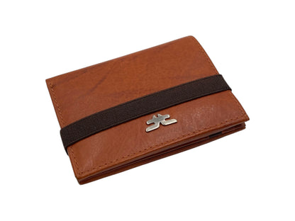 Small Bifold Cards Wallet # RFID 4018 Elastic