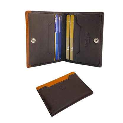 Card Case & Cash Wallet Compact Size 10 Card Space # 4693_VP