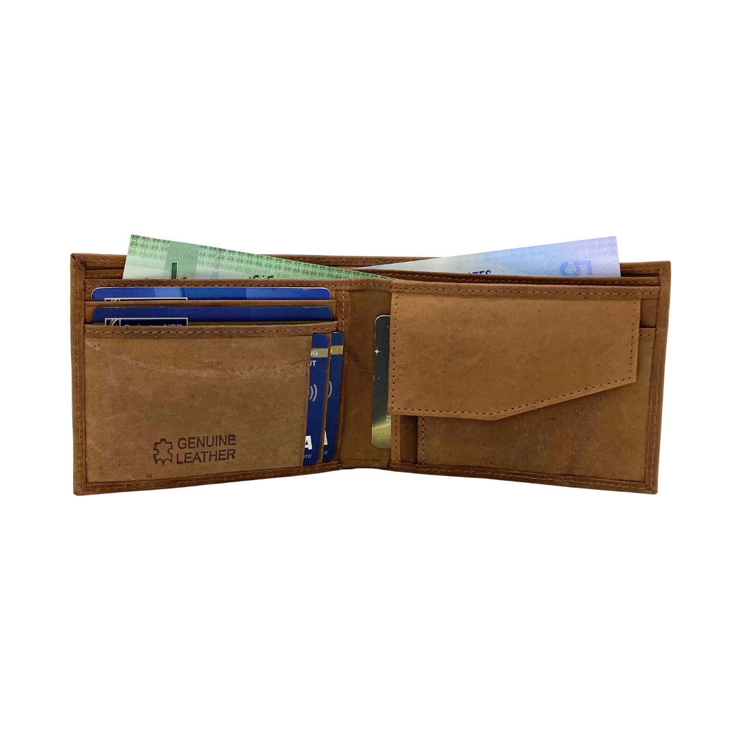Classic Hunter Vintage Bi-Fold Wallet # 1250C Elastic