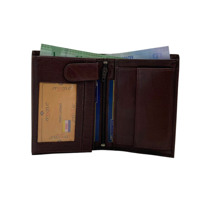 Standing Mens Collection Bi-Fold Wallet # JD-1788A