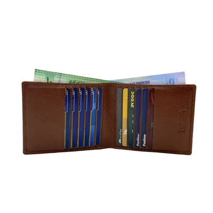 Pebble Texture 8 Card Billfold Wallet # 797