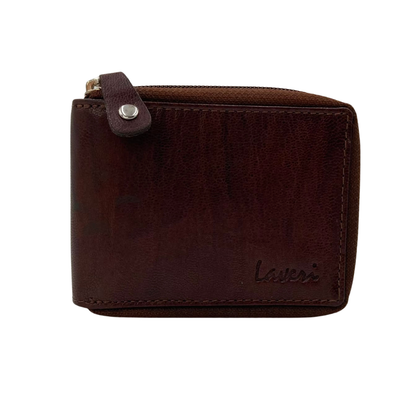 Fullzip leather mens Wallet #1074Z