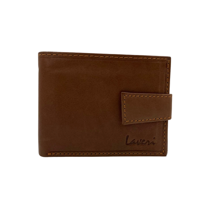 Mens Genuine Leather Mens wallet Leather Lined Bi fold Wallet For Men # 1426L