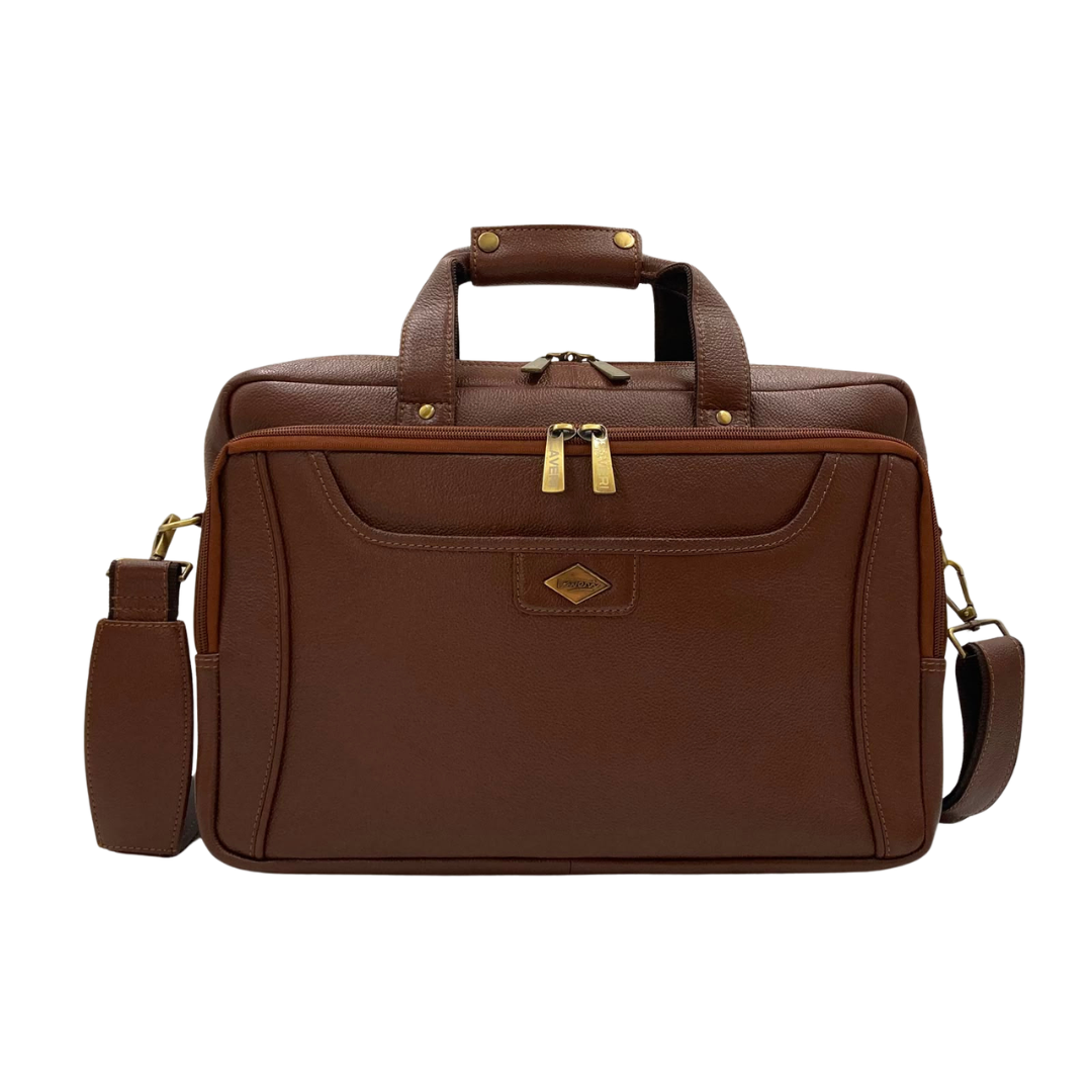 Expandable Leather Laptop Organiser Premium  # 2818