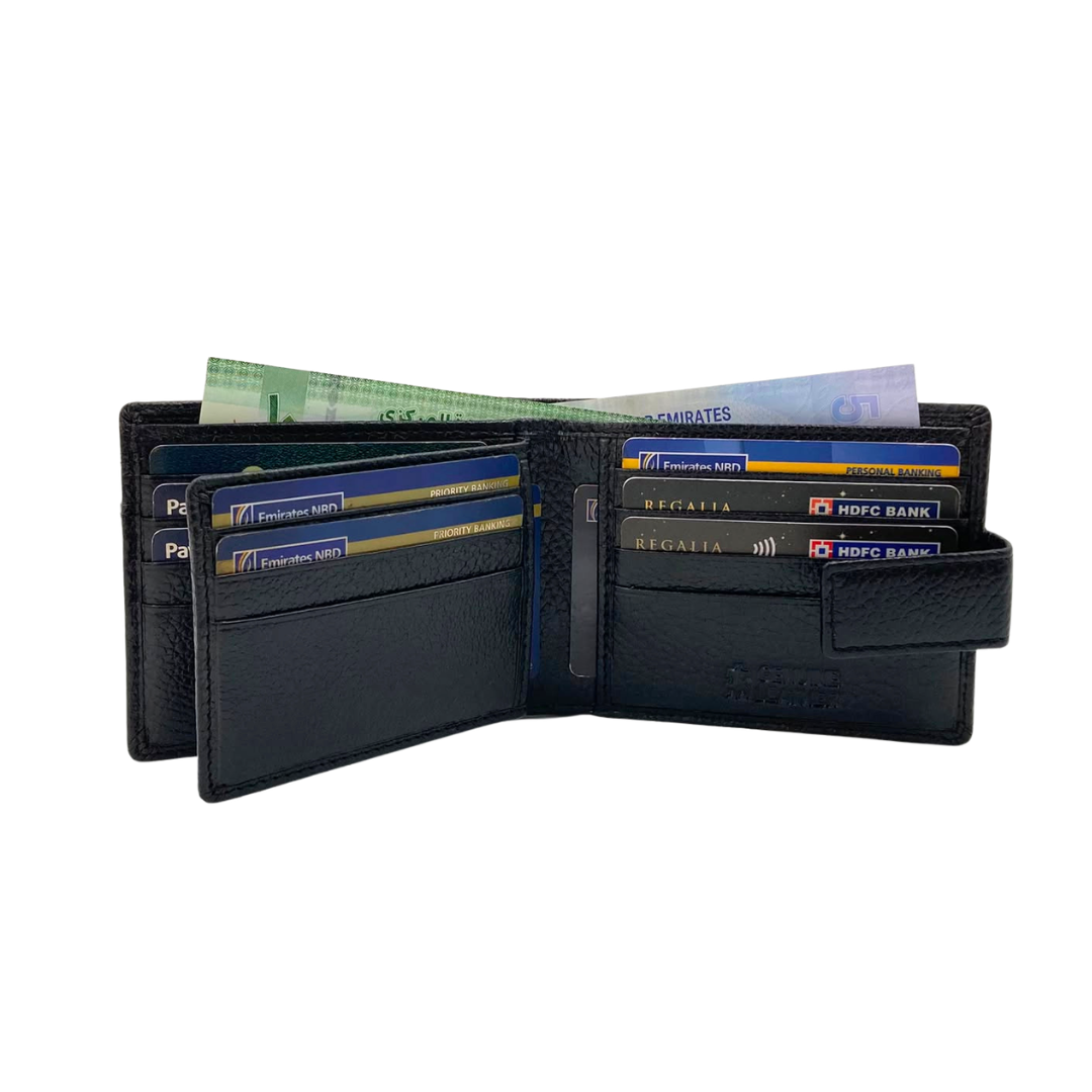 Pebble Texture 8 Card Billfold Wallet # 4094NL
