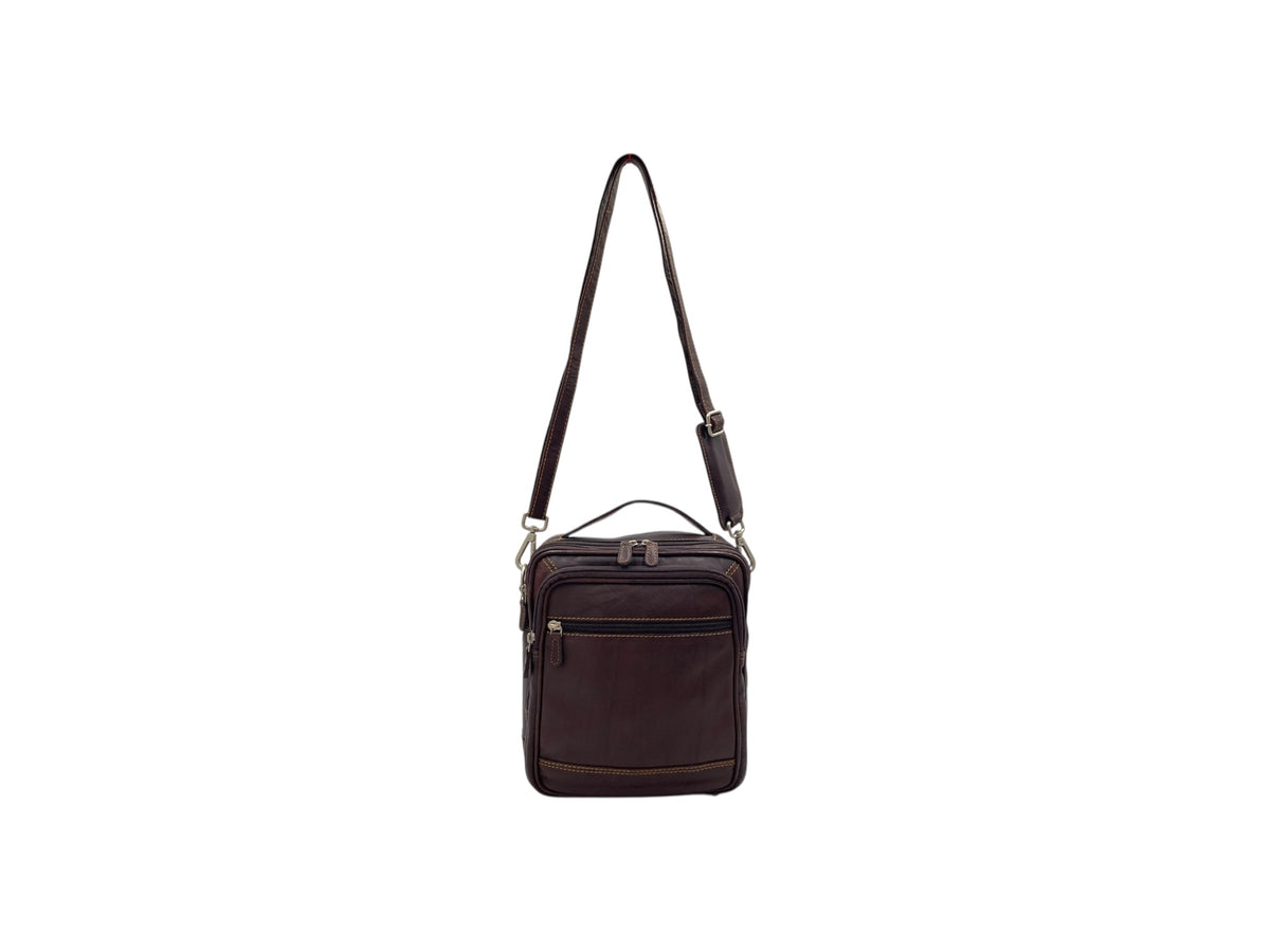 Kani Leather Premium Leather Sling Bag for Men – Stylish Crossbody Bag for Travel & Everyday Use | Mylaveri #2675