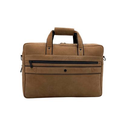 City Expandable Classic VIP Leather Laptop Bag # 2868