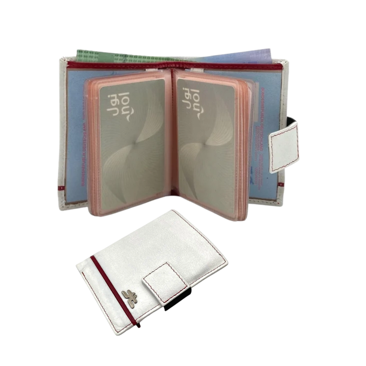 Compact Multiple Cards  & Cash Wallet # 1865NM [EL.LOOP]