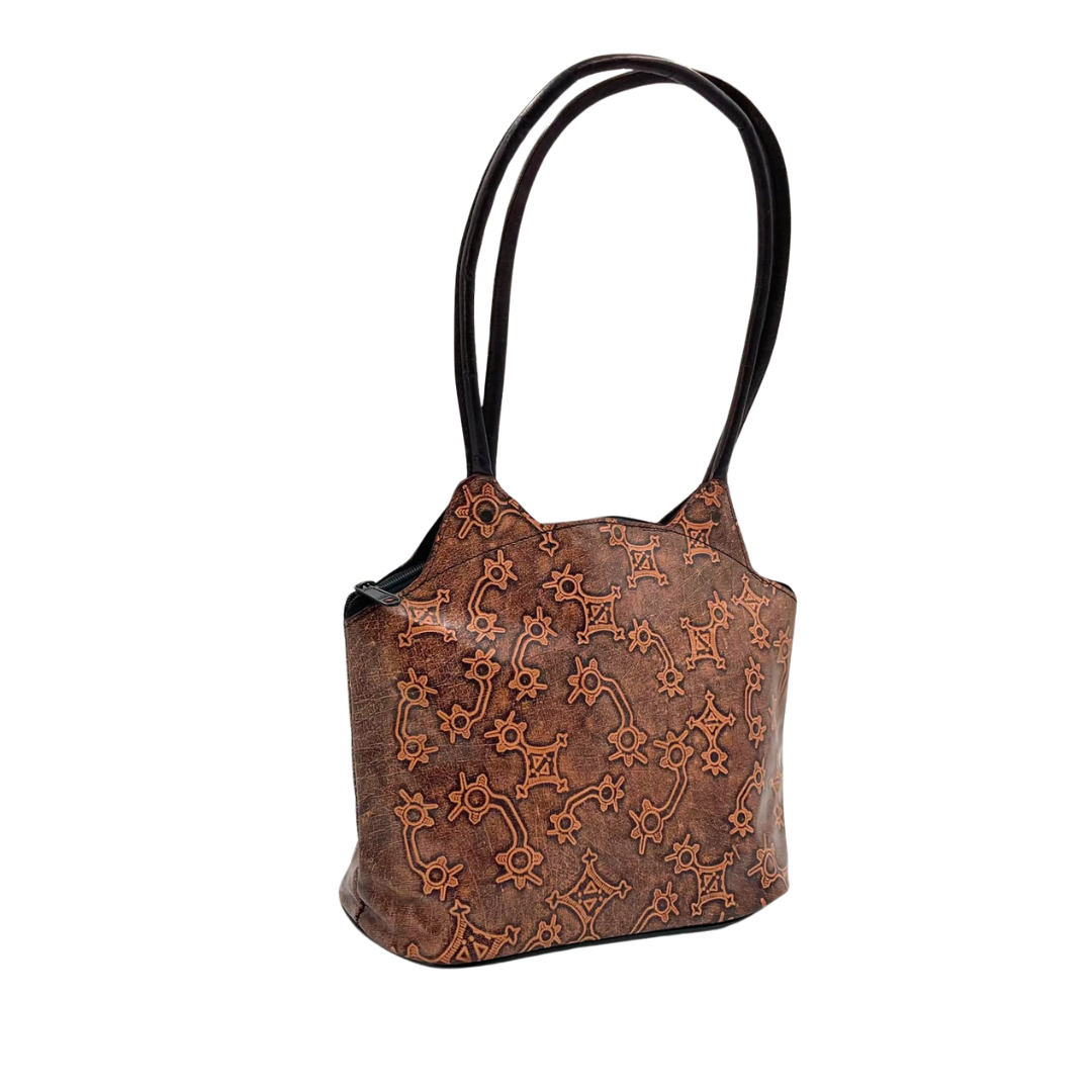 Ultra Light Slim Classic Leather Shanti Bag 1