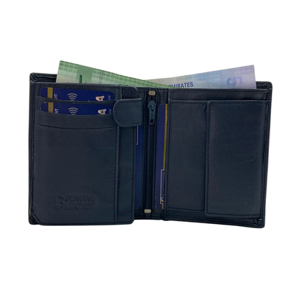 Standing Mens Collection Bi-Fold Wallet # 1517S