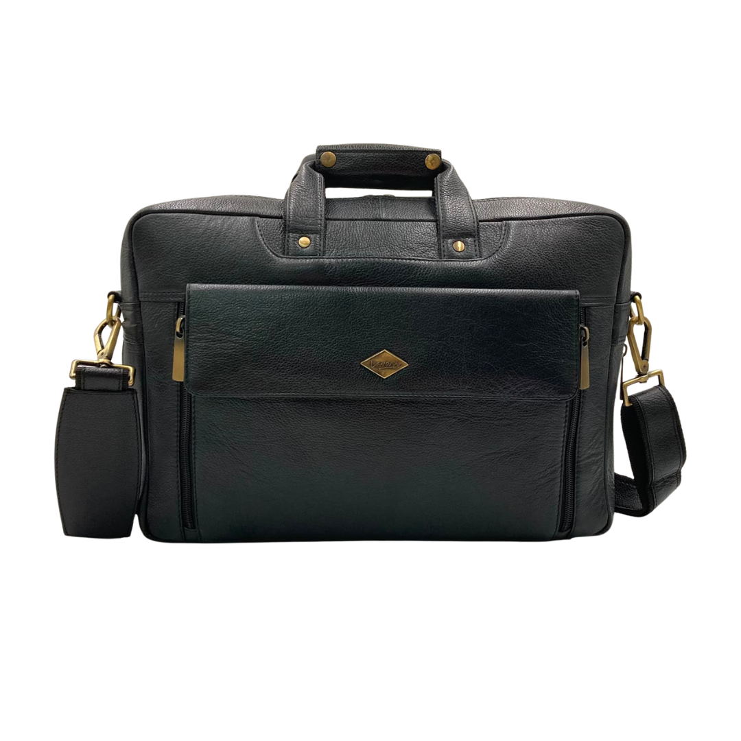 Expandable Leather Laptop Organiser Premium  # 2819