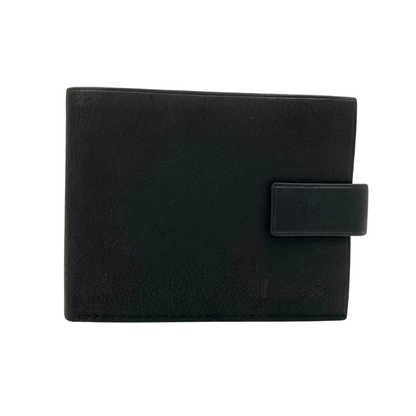 Mens Genuine Leather Mens wallet Leather Lined Bi fold Wallet For Men # 1247L
