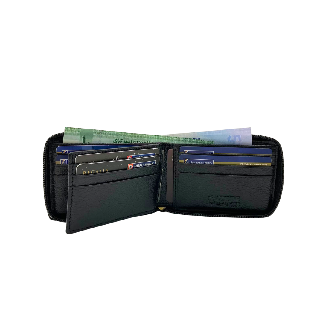 Pebble Texture 8 Card Billfold Wallet # 1020Z