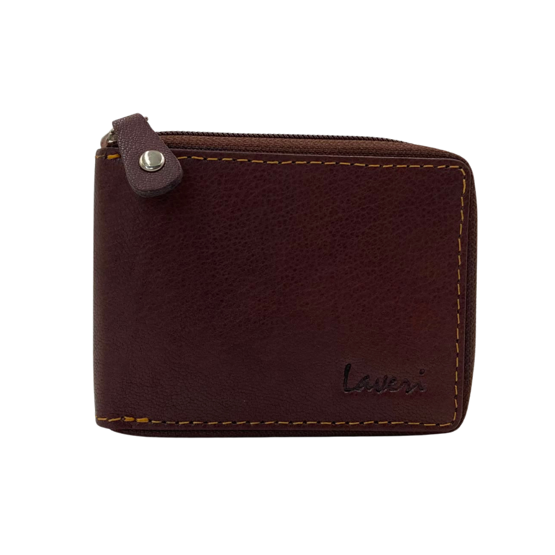 Fullzip leather mens Wallet #892Z