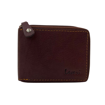 Fullzip leather mens Wallet #892Z