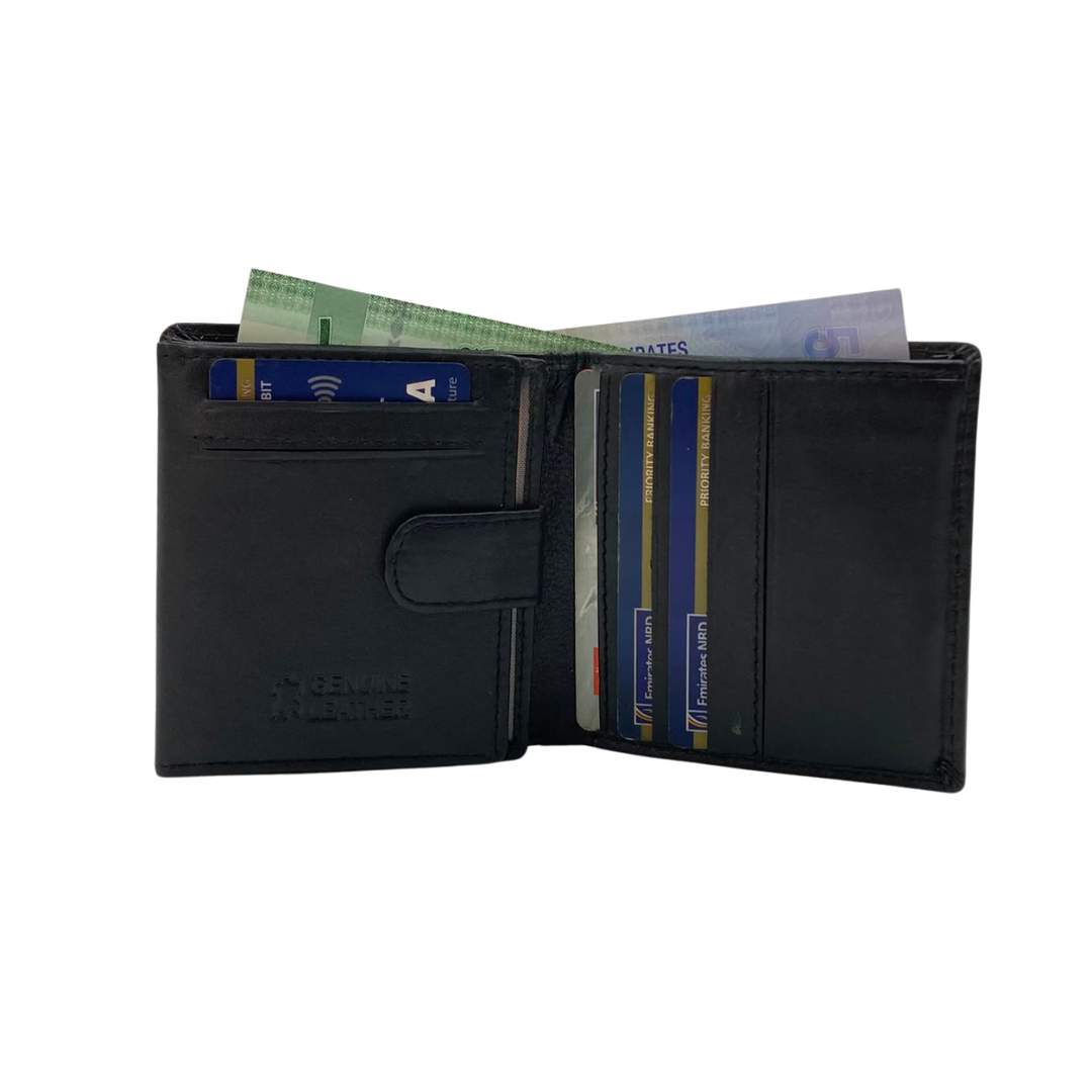 Standing Mens Collection Bi-Fold Wallet # 664N