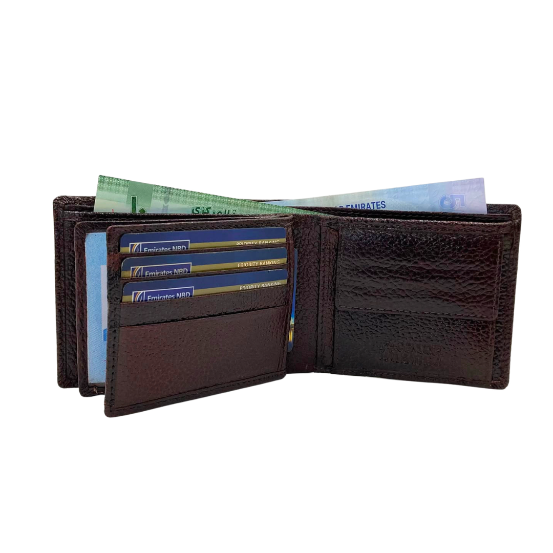 Pebble Texture 8 Card Billfold Wallet # 983C