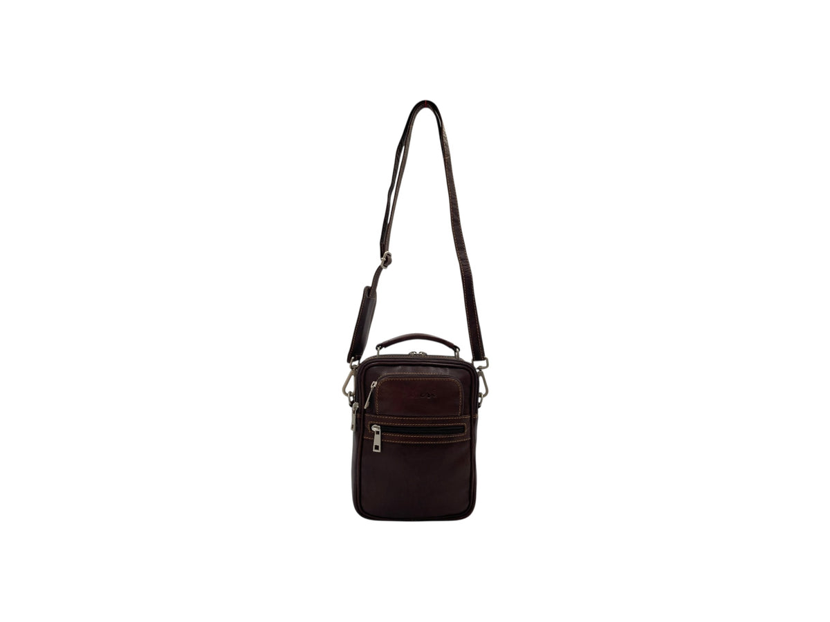 Kani Leather Premium Leather Sling Bag for Men – Stylish Crossbody Bag for Travel & Everyday Use | Mylaveri #2290B