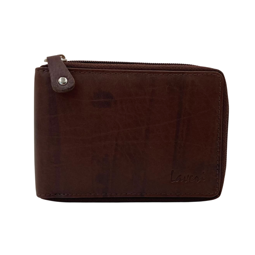 Fullzip leather mens Wallet #4094BZ