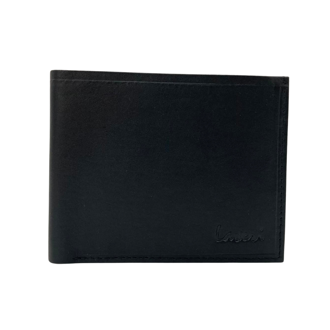 Mens Genuine Leather Mens wallet Leather Lined Bi fold Wallet For Men # 797A