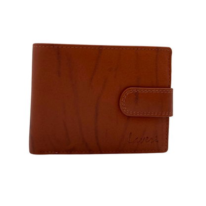 Mens Genuine Leather Mens wallet Leather Lined Bi fold Wallet For Men # 1250CL