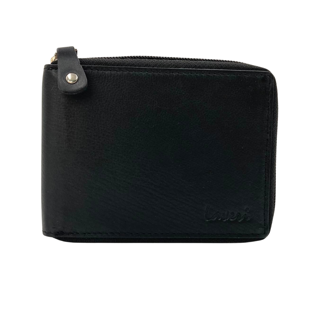Fullzip leather mens Wallet #1406Z