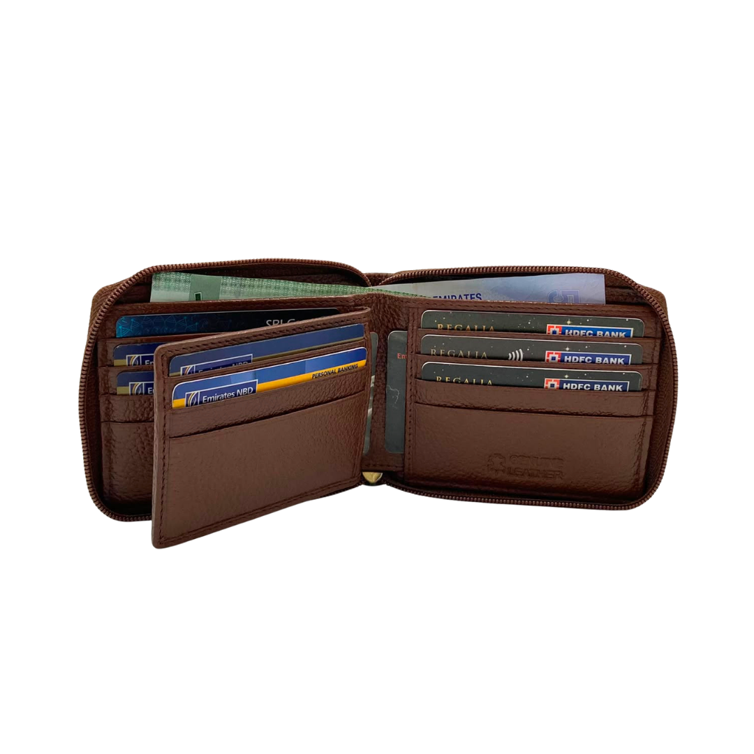 Pebble Texture 8 Card Billfold Wallet # 4094NZ.2