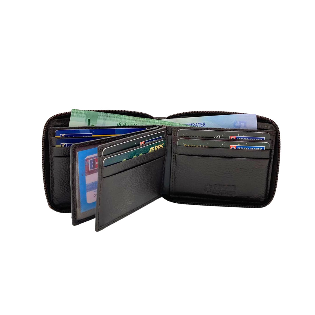 Pebble Texture 8 Card Billfold Wallet # 892Z