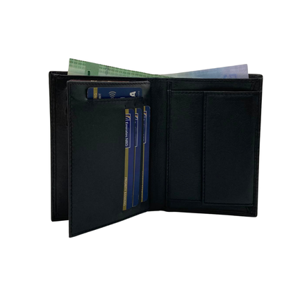 Standing Mens Collection Bi-Fold Wallet # 4013