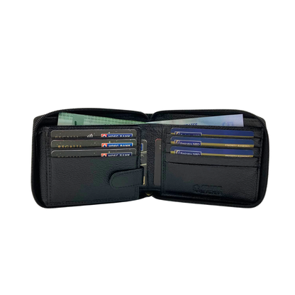 Pebble Texture 8 Card Billfold Wallet # 1013Z