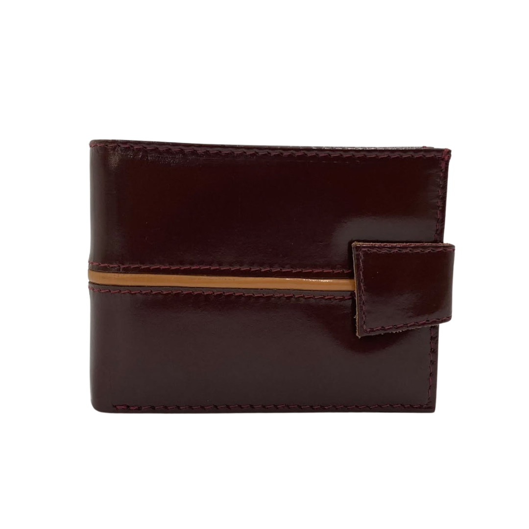 Classic Men's Waterproof Bifold Leather Wallet with Flip ID Window #1729 L (C.L.)