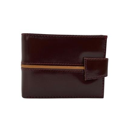 Classic Men's Waterproof Bifold Leather Wallet with Flip ID Window #1729 L (C.L.)