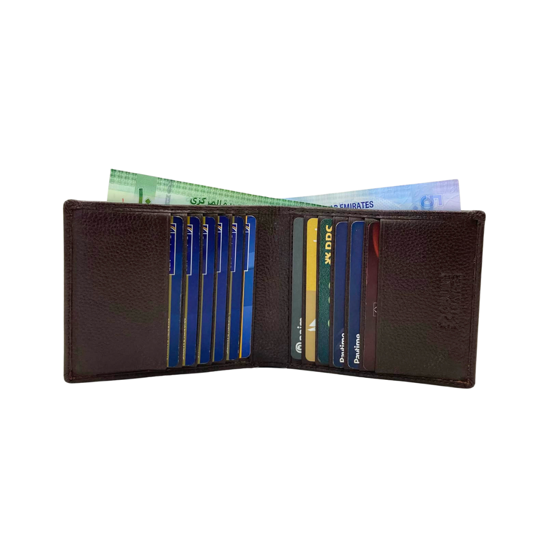 Pebble Texture 8 Card Billfold Wallet # 797