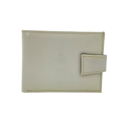 Classic Men's Waterproof Bifold Leather Wallet with Flip ID Window #892L