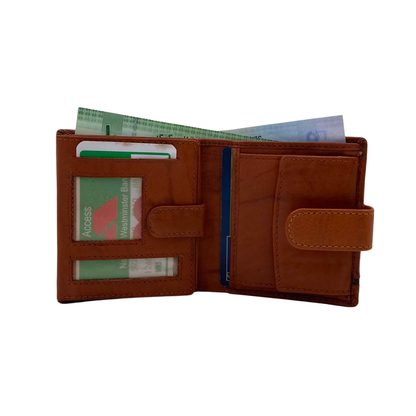 Standing Mens Collection Bi-Fold Wallet # 664CL