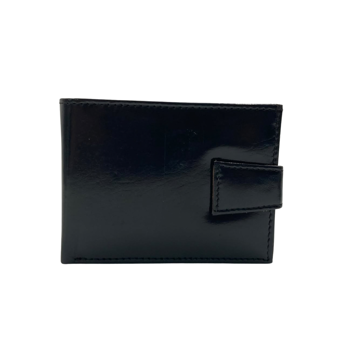 Classic Men's Waterproof Bifold Leather Wallet with Flip ID Window #1728L