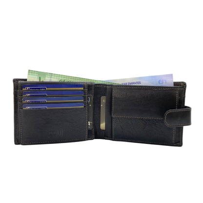 Shield Collection Bi-Fold RFID Wallet # 4562CL