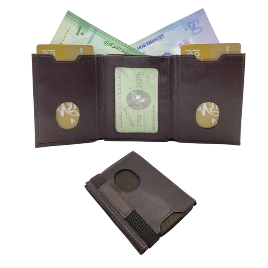 Trifold Wallet Compact Size # 4520 Elastic