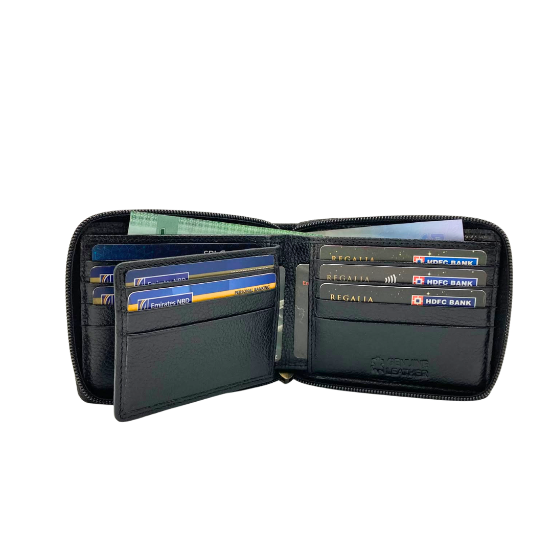 Pebble Texture 8 Card Billfold Wallet # 4094NZ.2