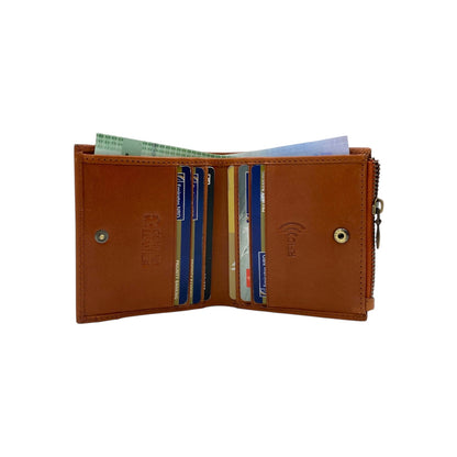 Italian Leather RFID Card Holder # 4712
