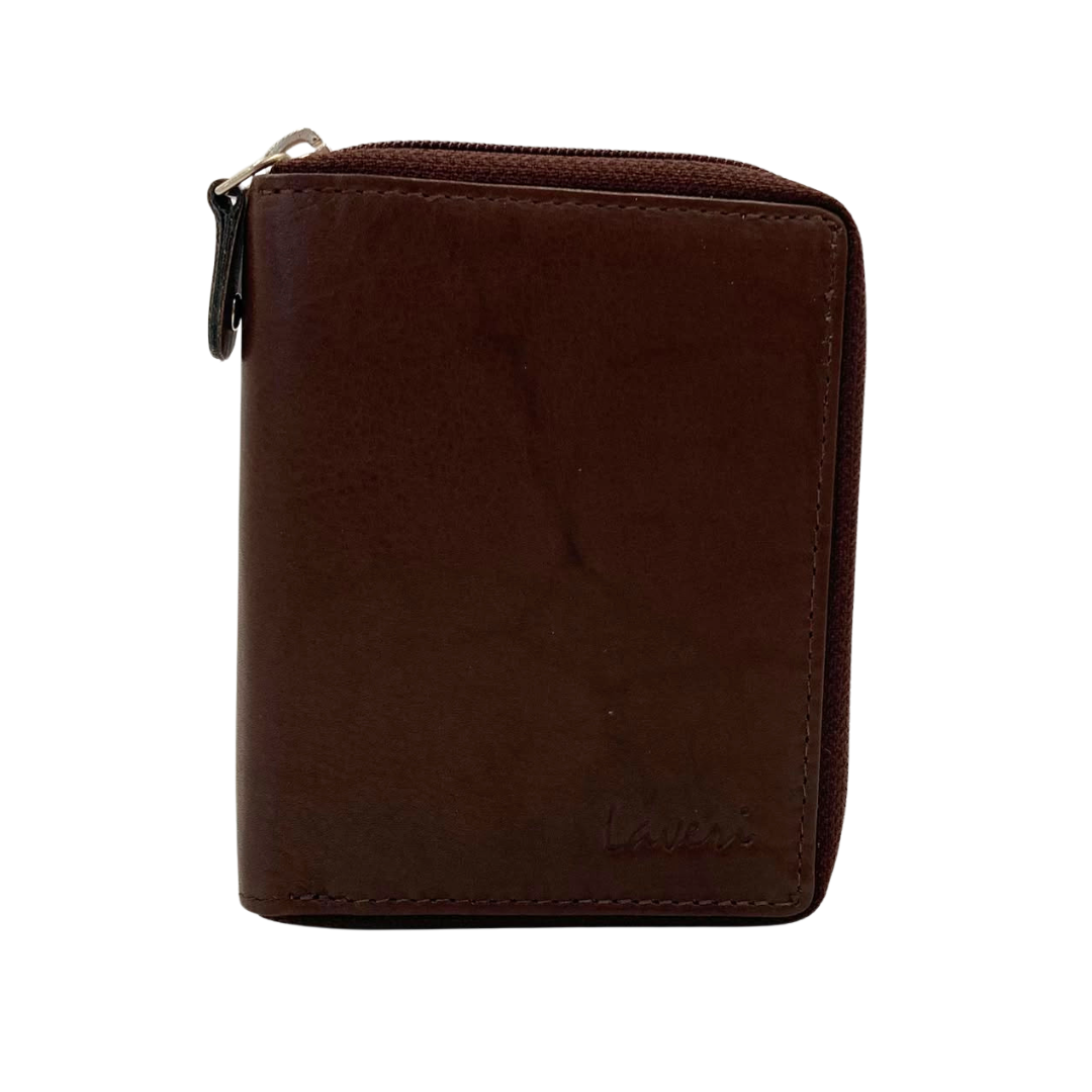 Fullzip leather mens Wallet #621CZ