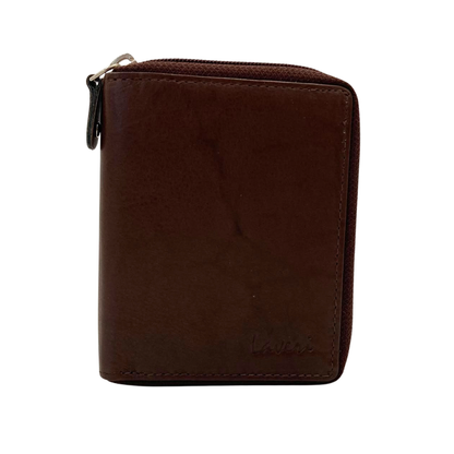 Fullzip leather mens Wallet #621CZ