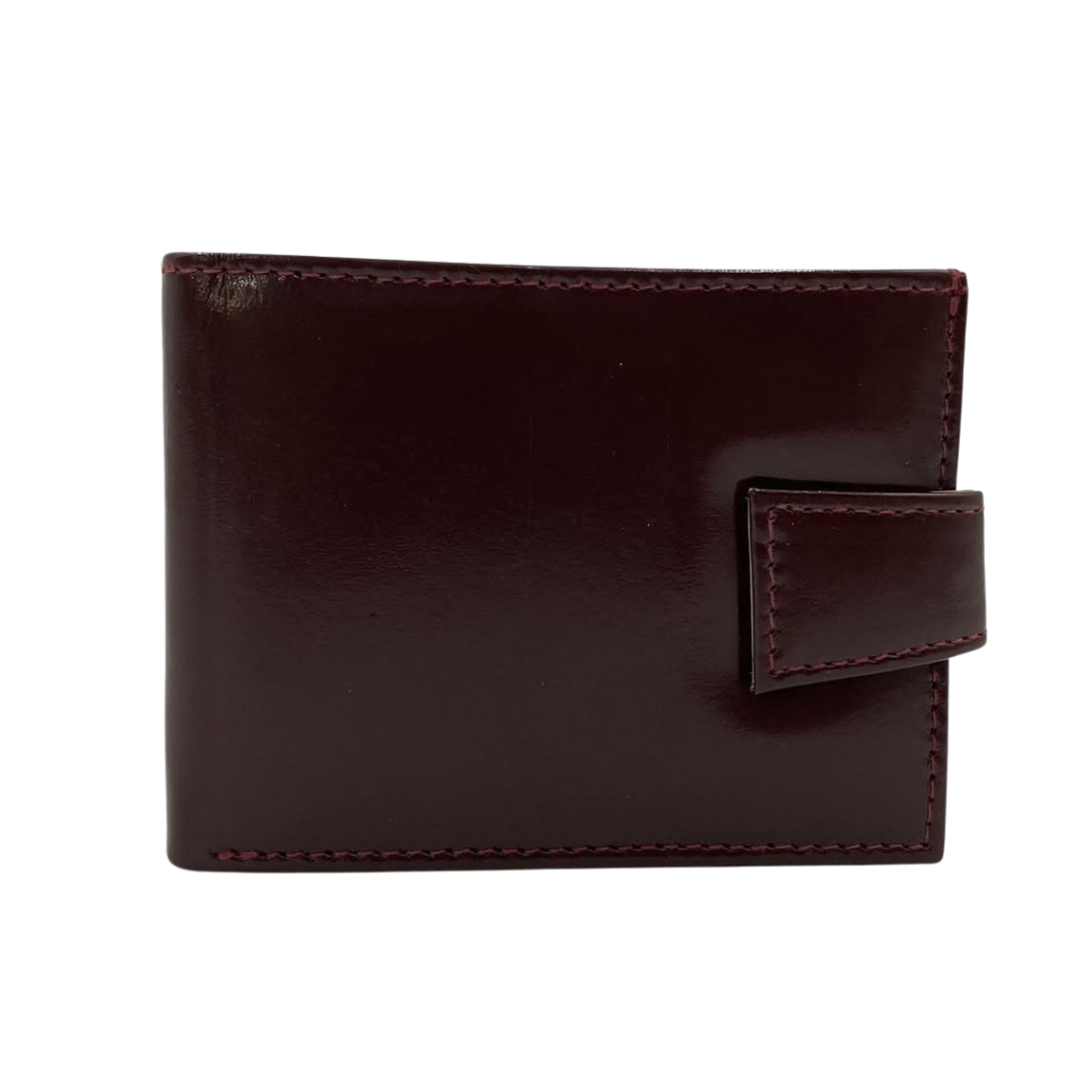 Classic Men's Waterproof Bifold Leather Wallet with Flip ID Window #892L
