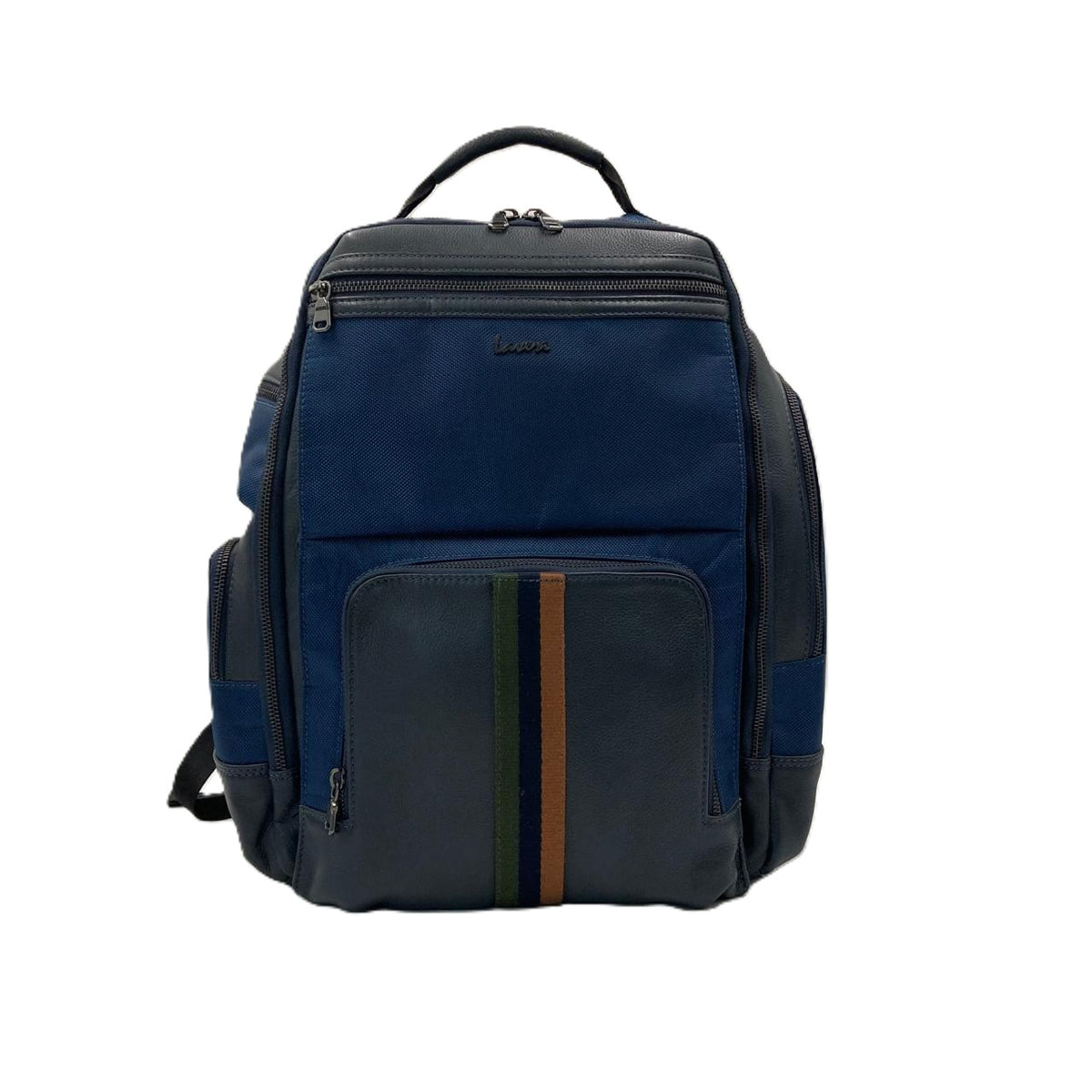 Voyager Leather Backpack # BP_PART LEATHER