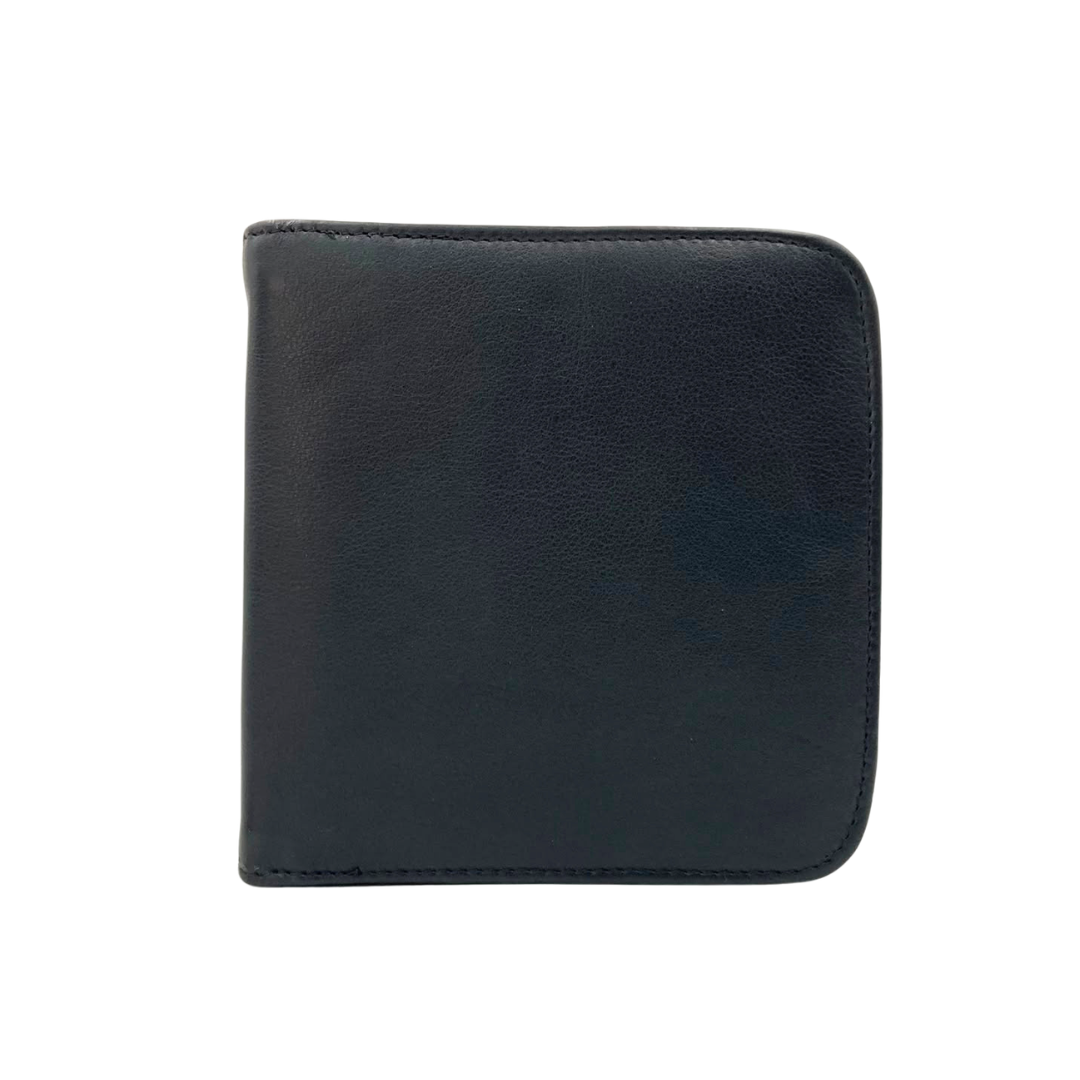 Leather CD POUCH_BLK
