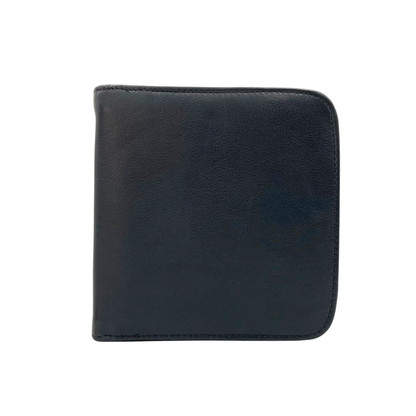 Leather CD POUCH_BLK
