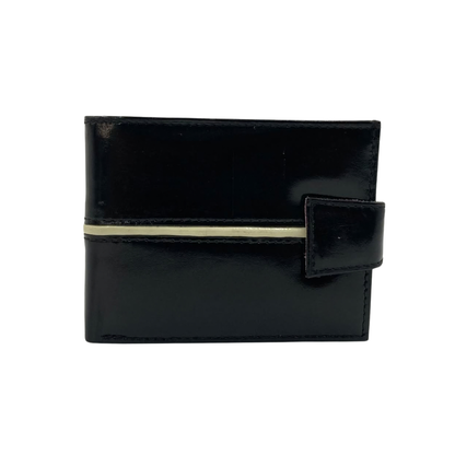 Classic Men's Waterproof Bifold Leather Wallet with Flip ID Window #1729 L (C.L.)