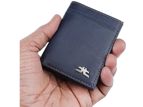 Small Slim Bifold Cards Wallet # RFID 4386